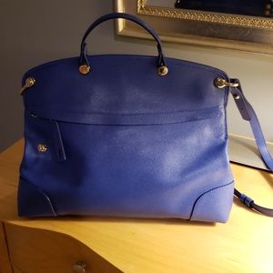 Furla Piper Blue Bag